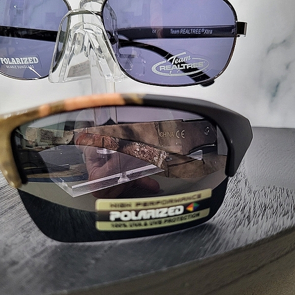 TWO PAIRS Camo POLARIZED sunglasses/shades Team RealTree (Rx'able) &Xloop sport - Picture 5 of 5